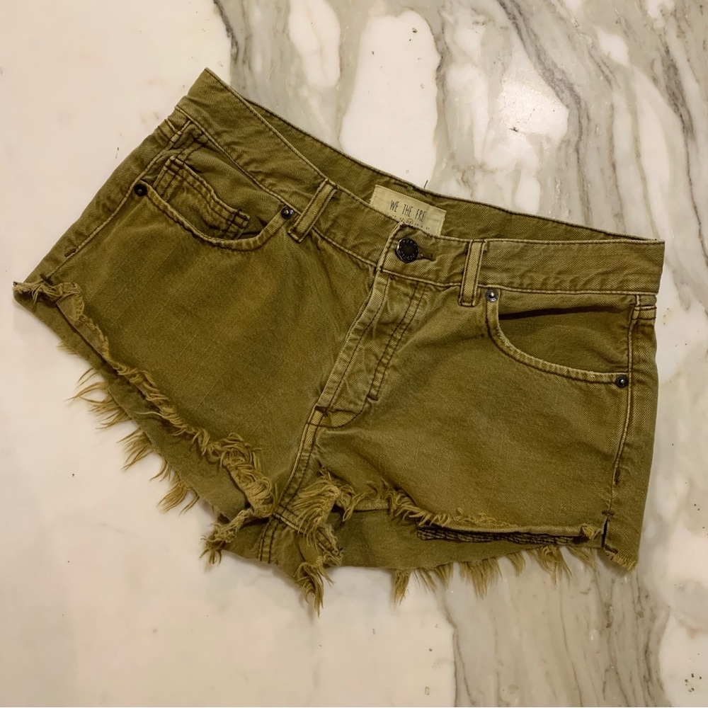 We The Free Denim Short-Shorts - size 28